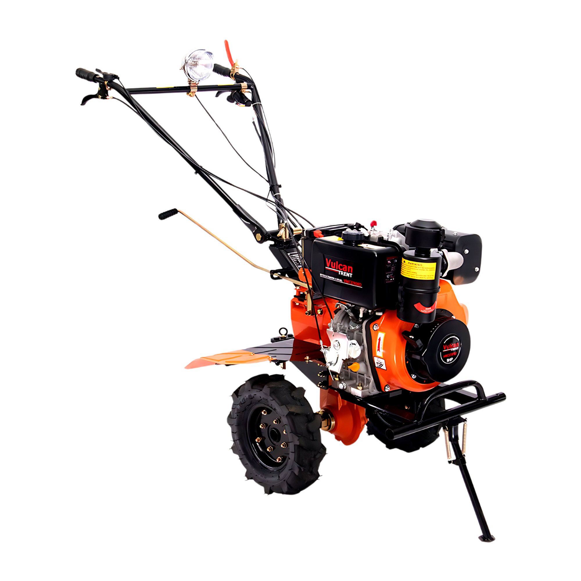 Motocultivador a Diesel 406cc 9HP com Lâminas Cultivadoras