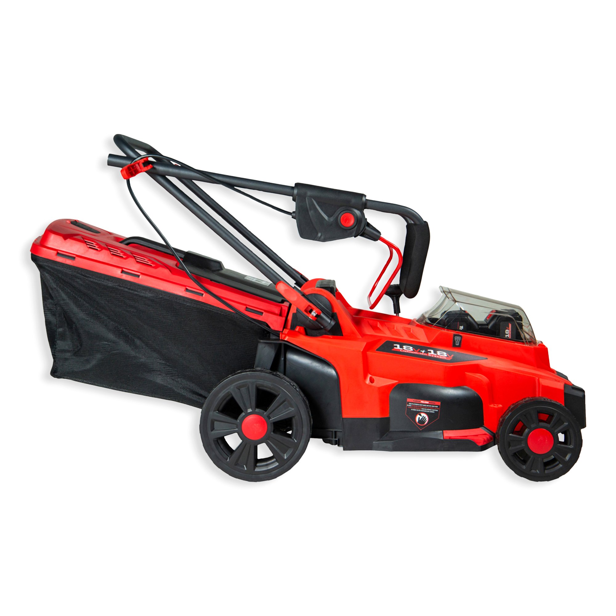 Cortador de Grama TBT18+18LM370-K 18 V + 18 V a Bateria TOYAMA