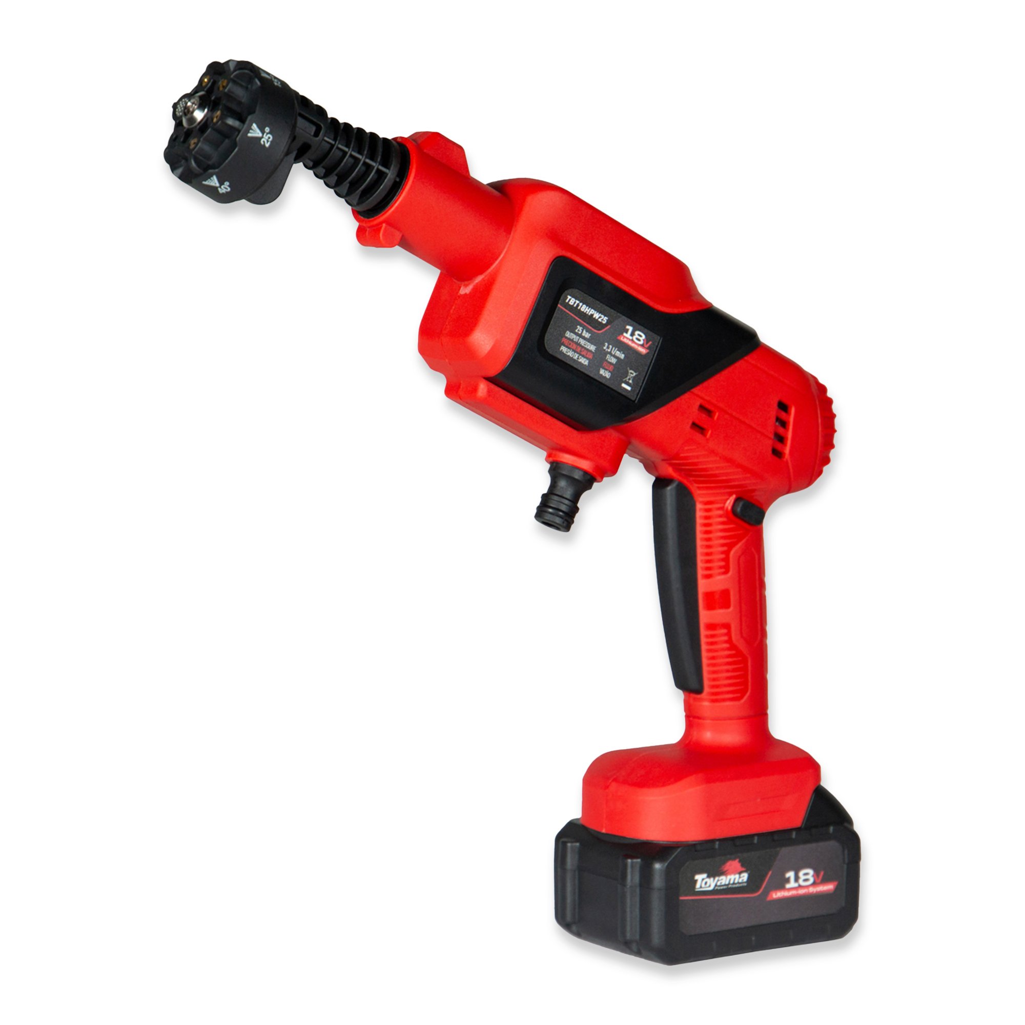 Lavadora de Alta Pressão TBT18HPW25-KC 18V a Bateria Toyama