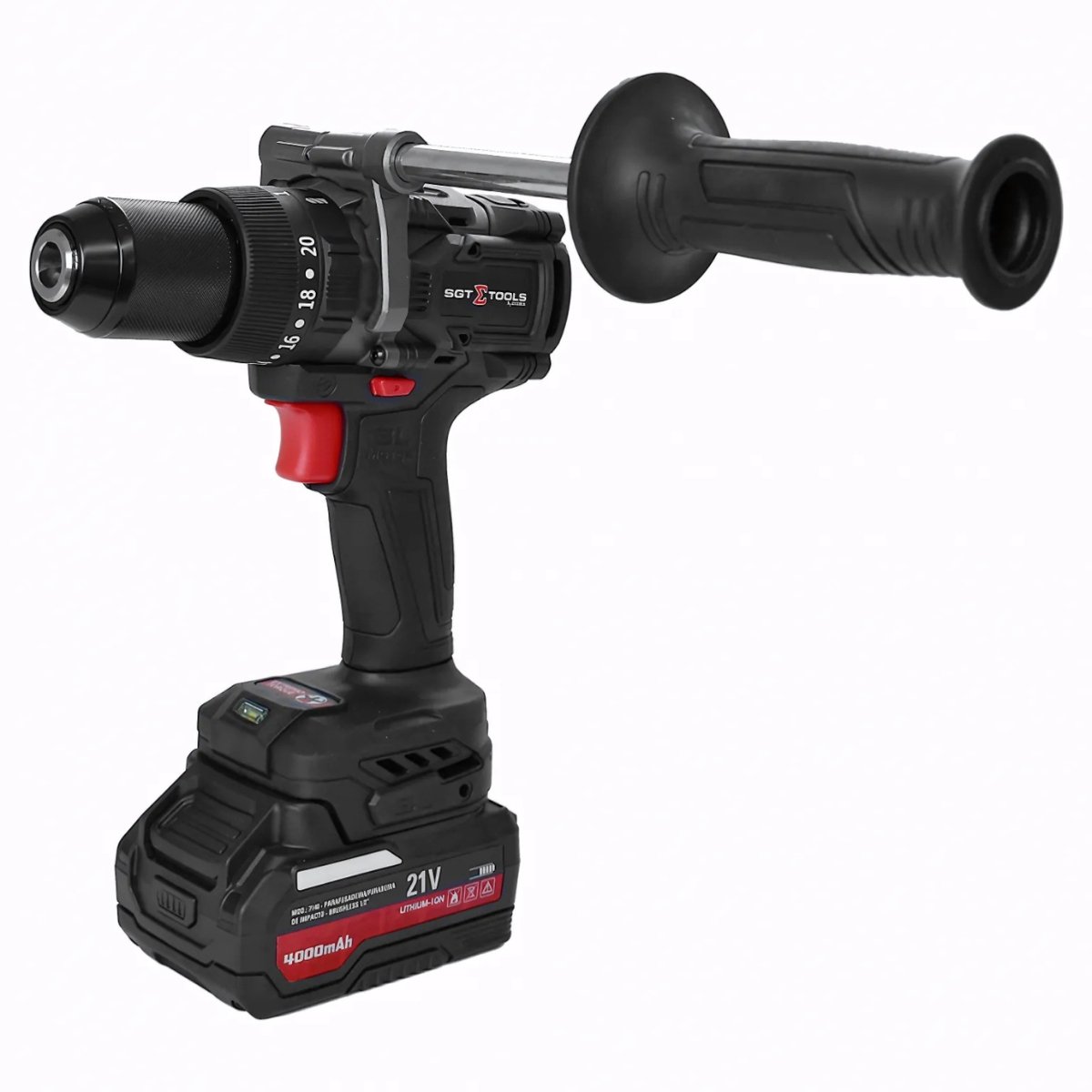 Parafusadeira/Furadeira de Impacto Brushless SGT-7140 1/2” (13mm