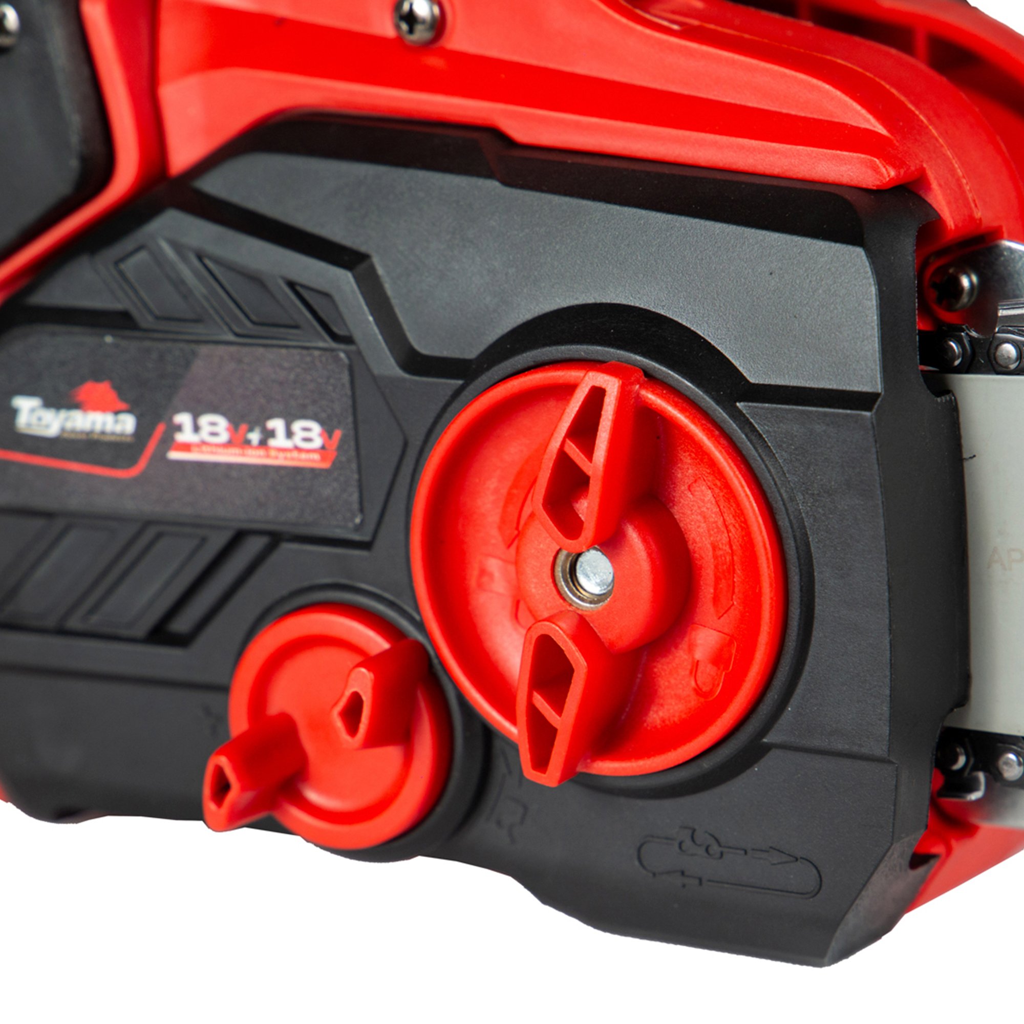 Serra de Corrente TBT18+18RCS16-K 18 V + 18 V a Bateria TOYAMA