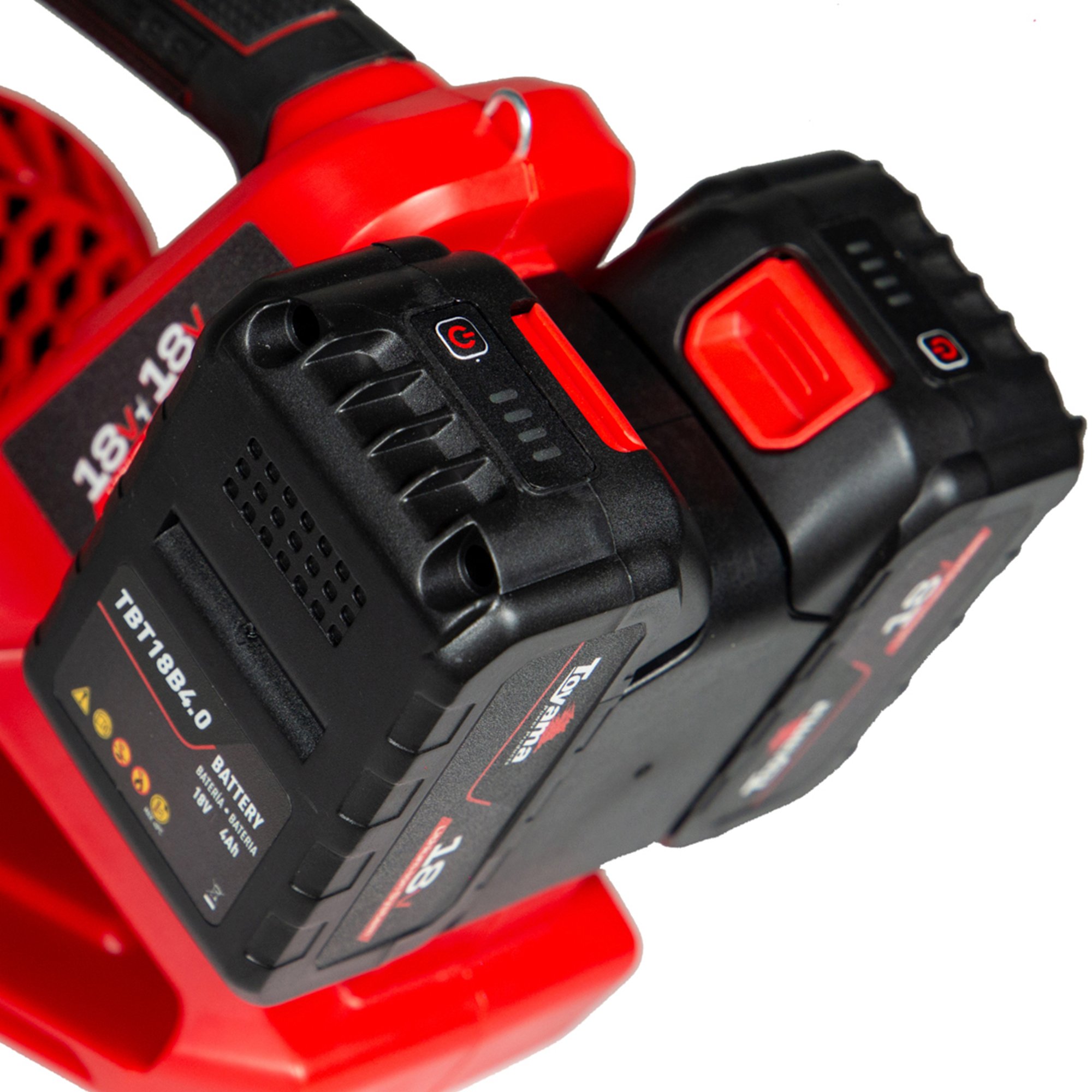 Soprador TBT18+18ABL400-K 18 V + 18 V a Bateria TOYAMA