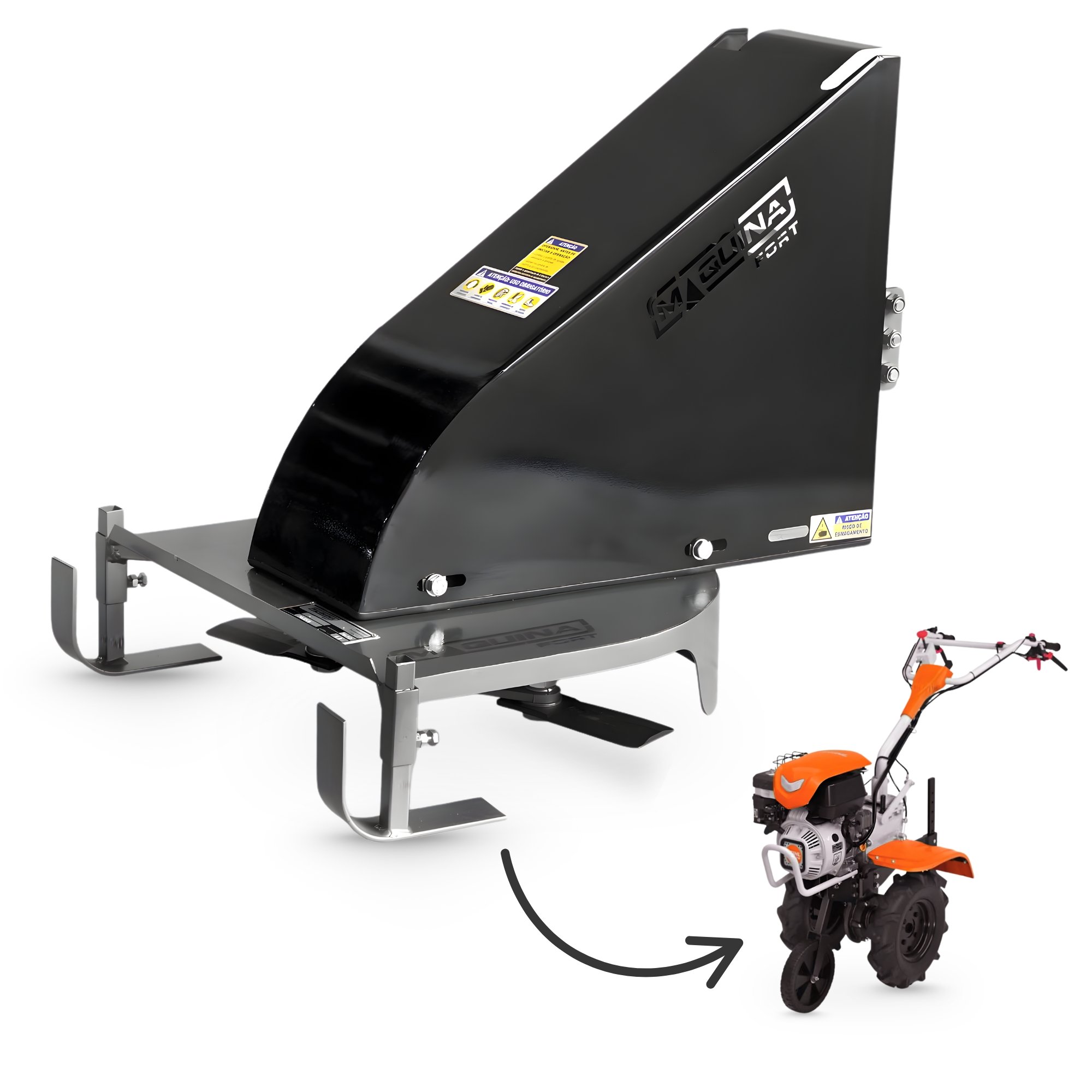 Roçadeira Frontal - RF500 TF p/ Motocultivador STIHL MH710
