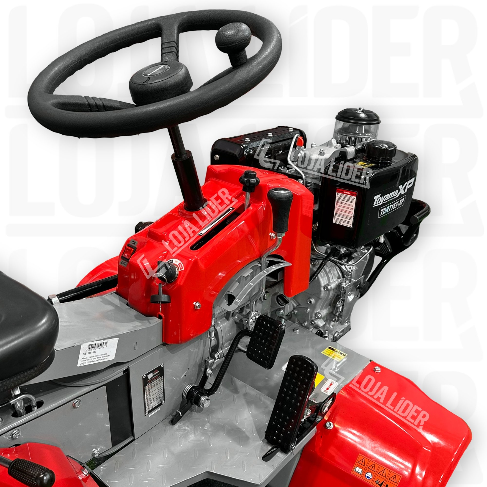 Tratocultivador TDRT15T-XP a Diesel Toyama