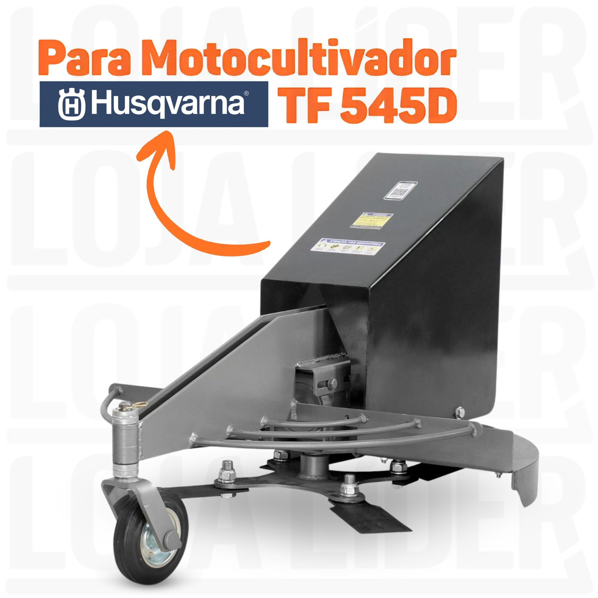 ロルカナ ディアブロ F1N1 Roçadeira Frontal RF-700 para Motocultivador Husqvarna TF545D